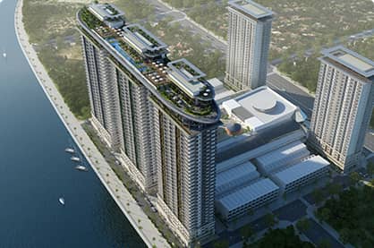 Cambodia Diamond Island Hotel Project