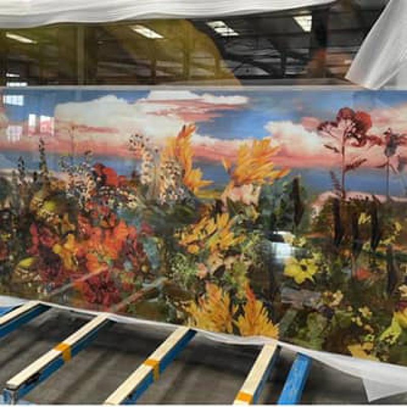 CERAMIC DIGITAL PRINTING GLASS
