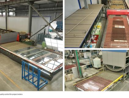 Línea de producción de vidrio Wensheng y control de calidad para proyectos de vidrio arquitectónico