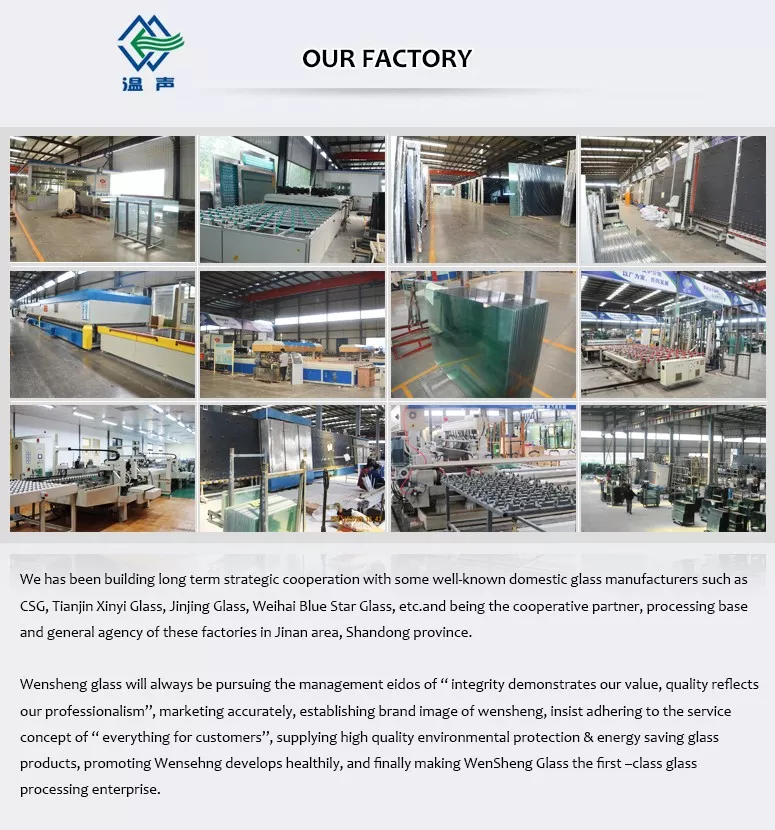 Clear Toughened Flat Curved 6.38mm to 40.28mm