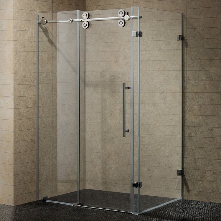 10mm Tempered Sliding Shower  Glass