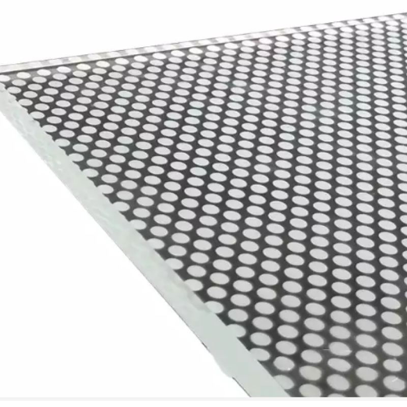 silk screen tempered glass